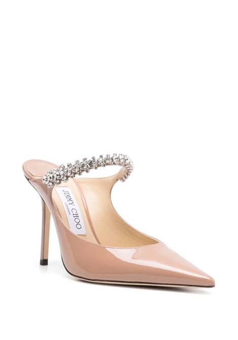 Mules Bing 100 in rosa Jimmy Choo - donna JIMMY CHOO | BING100PATPNK